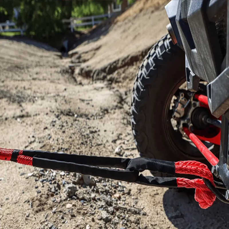 Mjuk/ Soft Schackel med bryt ring, 4500kg. Ett tillbehör till ATV fyrhjuling utformat för styrka, säkerhet och funktion i Scandinaviskt klimat. 1