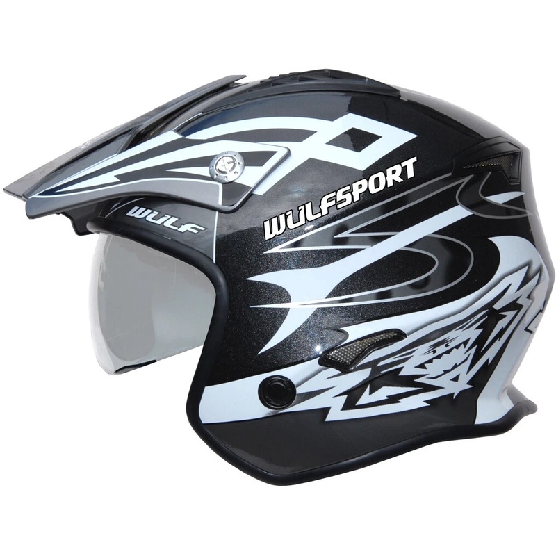 Vista Trials Helmet vuxen Svart xs, . Ett tillbehör till ATV fyrhjuling utformat för styrka, säkerhet och funktion i Scandinaviskt klimat.