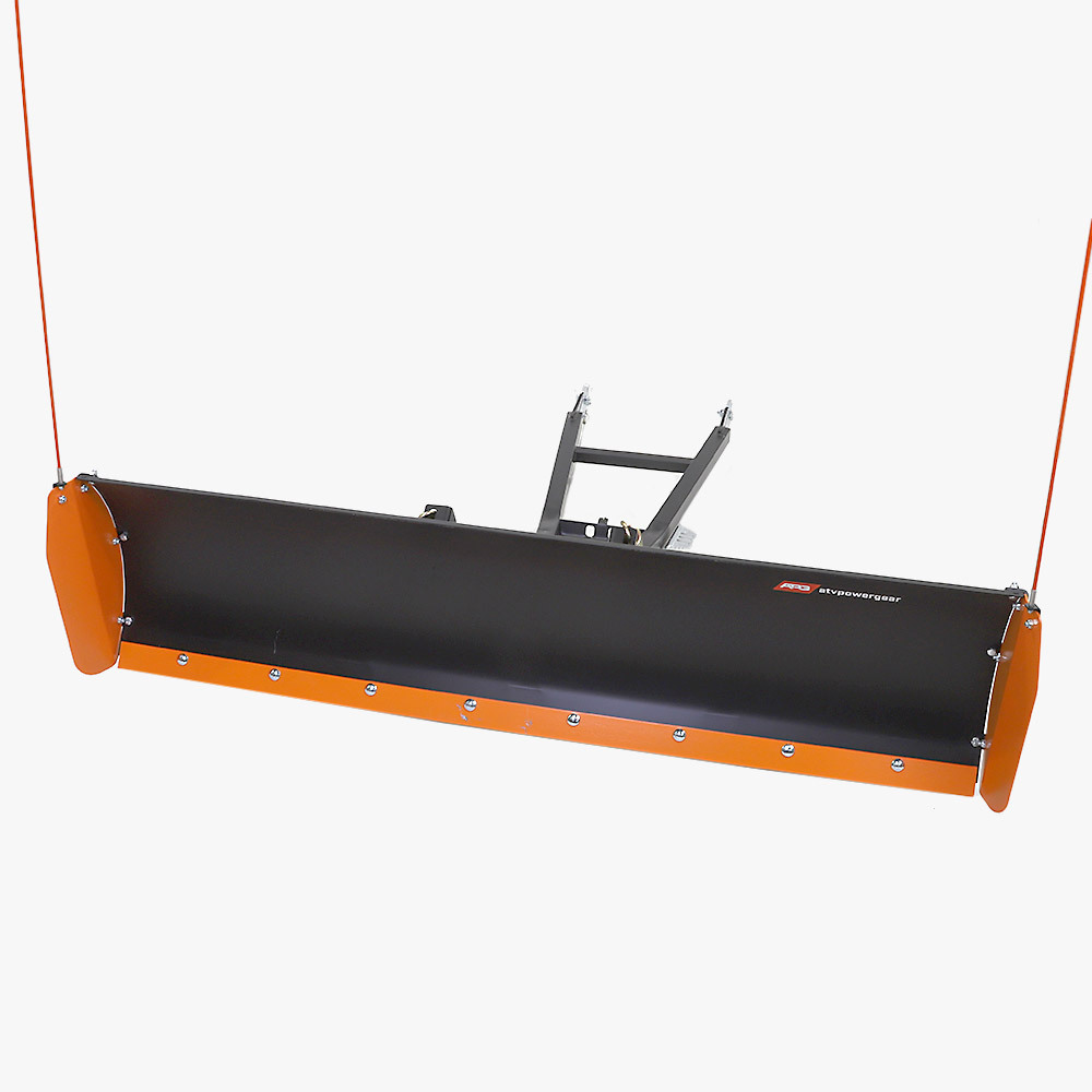Plogpaket ATV EasyOn 150 cm, Komplett plogpaket med fäste som passar alla fyrhjulingar. Ett tillbehör till ATV fyrhjuling utformat för styrka, säkerhet och funktion i Scandinaviskt klimat.