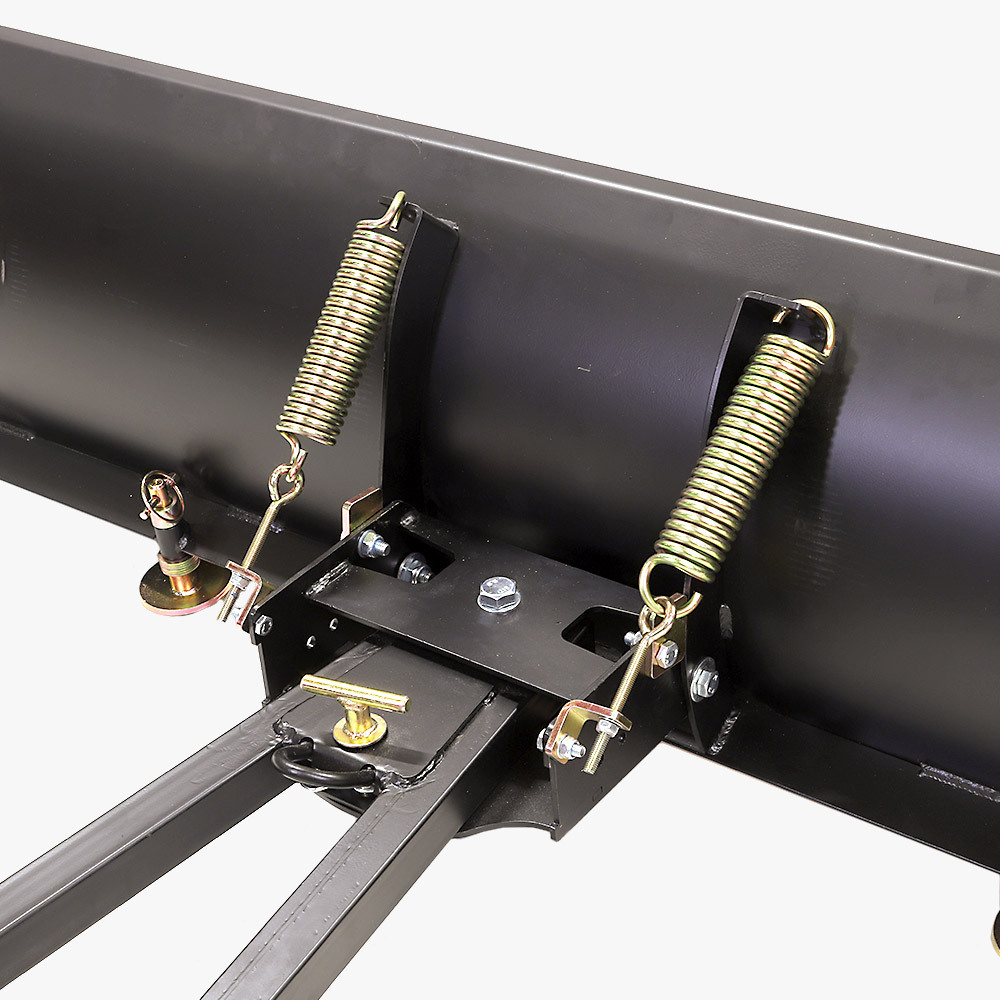 Plogpaket ATV EasyOn 150 cm, Komplett plogpaket med fäste som passar alla fyrhjulingar. Ett tillbehör till ATV fyrhjuling utformat för styrka, säkerhet och funktion i Scandinaviskt klimat. 3