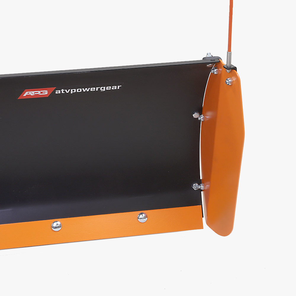 Plogpaket ATV EasyOn 150 cm, Komplett plogpaket med fäste som passar alla fyrhjulingar. Ett tillbehör till ATV fyrhjuling utformat för styrka, säkerhet och funktion i Scandinaviskt klimat. 2