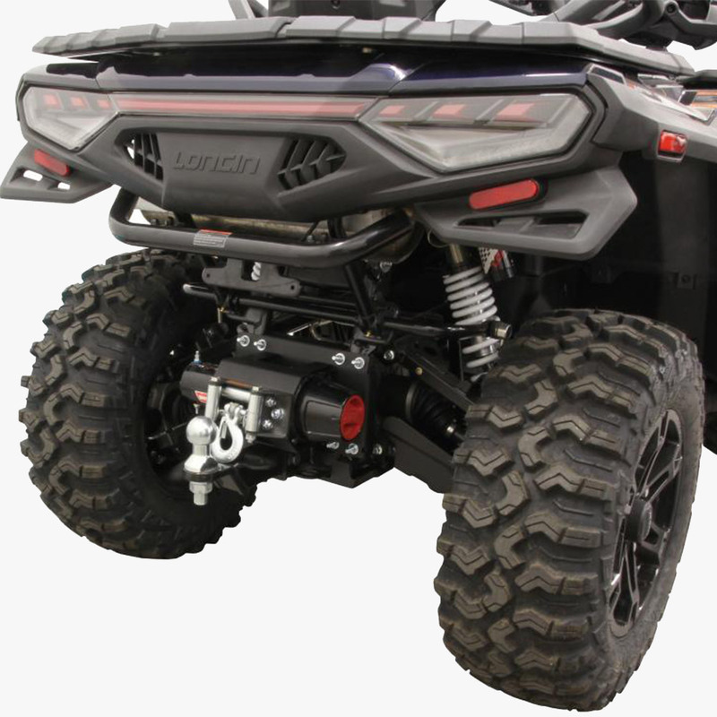 Vinschfäste bak Loncin, Passar LONCIN XWOLF 1000 (2025–). Ett tillbehör till ATV fyrhjuling utformat för styrka, säkerhet och funktion i Scandinaviskt klimat. 3