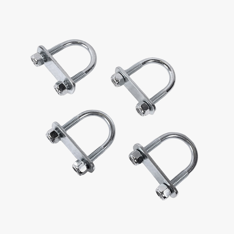 U-bultar 4st, M6. Ett tillbehör till ATV fyrhjuling utformat för styrka, säkerhet och funktion i Scandinaviskt klimat.