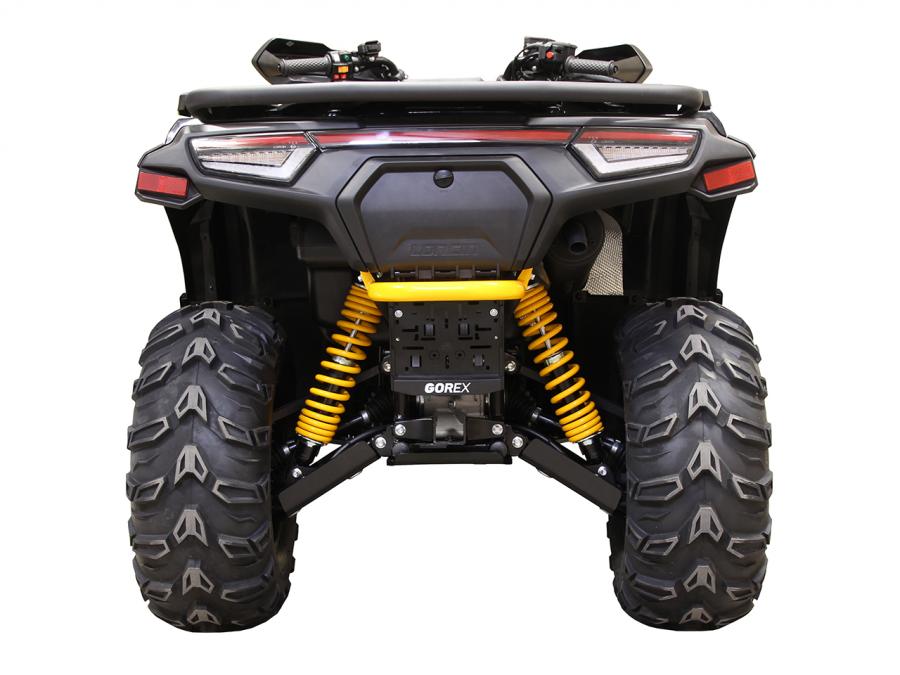 Hasplåt Loncin och Goes komplett kit i plast, Passar LONCIN XWOLF 550/700 och GOES XWOLF 700 (2024-). Ett tillbehör till ATV fyrhjuling utformat för styrka, säkerhet och funktion i Scandinaviskt klimat. 4