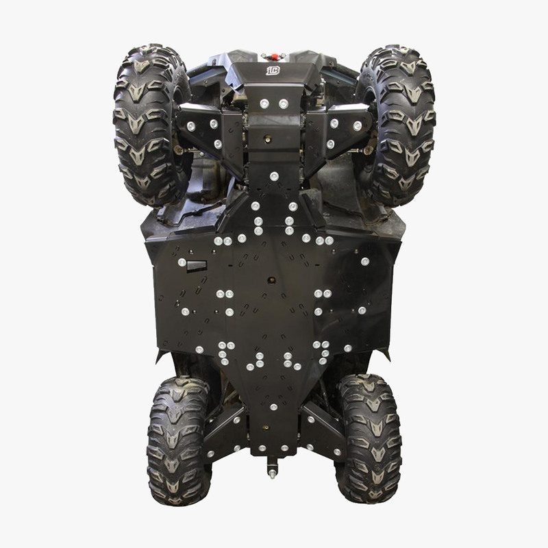 Hasplåt Loncin och Goes lång komplett kit i plast, Passar LONCIN XWOLF 550L/700L (2-up) och GOES XWOLF 700 MAX (2024-). Ett tillbehör till ATV fyrhjuling utformat för styrka, säkerhet och funktion i Scandinaviskt klimat.