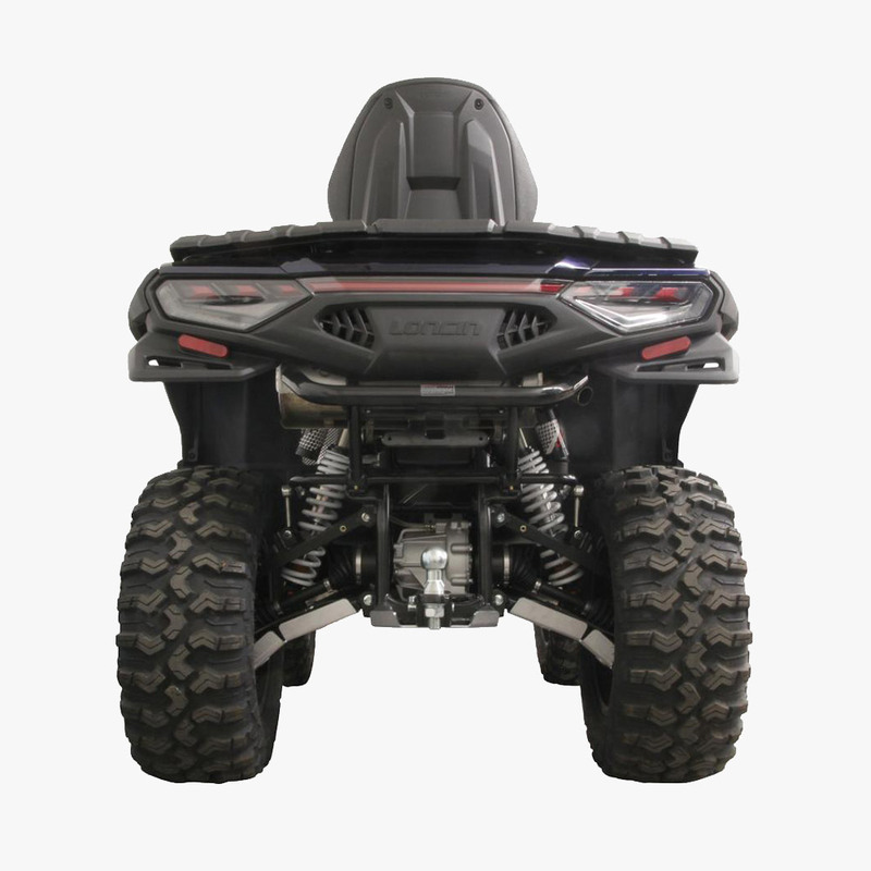 Hasplåt Loncin komplett kit i aluminium, Passar LONCIN X-WOLF 1000 (2025-). Ett tillbehör till ATV fyrhjuling utformat för styrka, säkerhet och funktion i Scandinaviskt klimat. 3