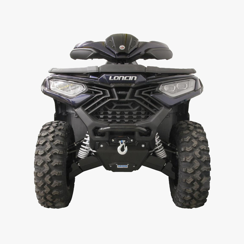Hasplåt Loncin komplett kit i plast, Passar LONCIN X-WOLF 1000 (2025-). Ett tillbehör till ATV fyrhjuling utformat för styrka, säkerhet och funktion i Scandinaviskt klimat. 2