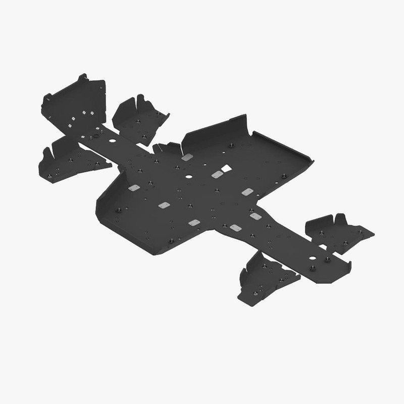Hasplåt Loncin komplett kit i plast, Passar LONCIN X-WOLF 1000 (2025-). Ett tillbehör till ATV fyrhjuling utformat för styrka, säkerhet och funktion i Scandinaviskt klimat. 1