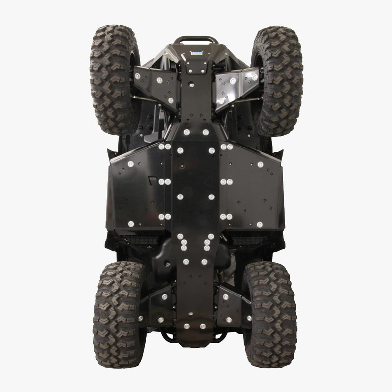 Hasplåt Loncin komplett kit i plast, Passar LONCIN X-WOLF 1000 (2025-). Ett tillbehör till ATV fyrhjuling utformat för styrka, säkerhet och funktion i Scandinaviskt klimat.