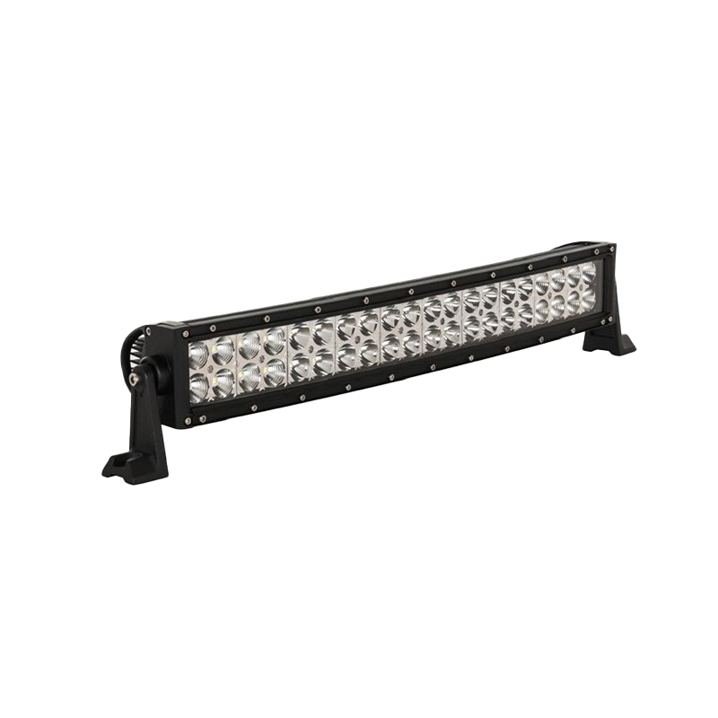 LED ramp ATV svängd, E9, 40x3W 120W. Ett tillbehör till ATV fyrhjuling utformat för styrka, säkerhet och funktion i Scandinaviskt klimat.