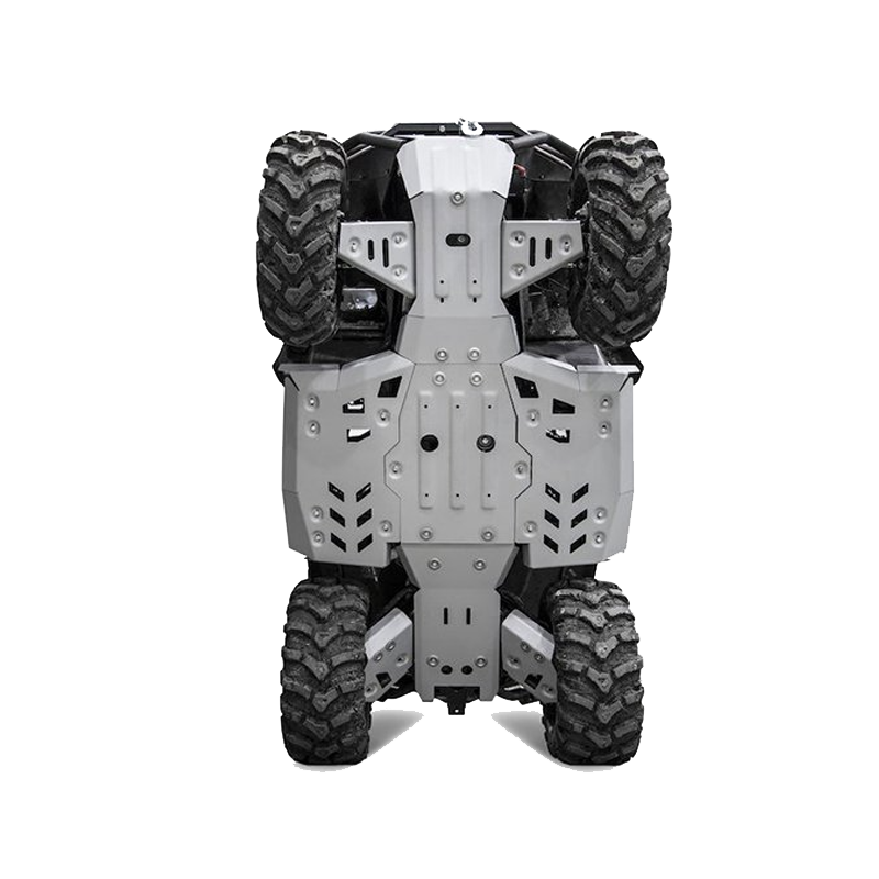 Hasplåt aluminium 625 kort, Passar CFMOTO CFORCE 625 kort. Ett tillbehör till ATV fyrhjuling utformat för styrka, säkerhet och funktion i Scandinaviskt klimat.